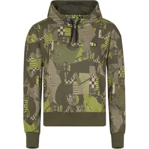 Sudadera corta con capucha estampada para mujer Fila C24 image-0