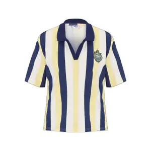 Stribet poloshirt til kvinder Fila Themar image-0