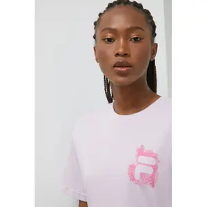 T-Shirt Frau Fila Bosau Regular Graphic image-4
