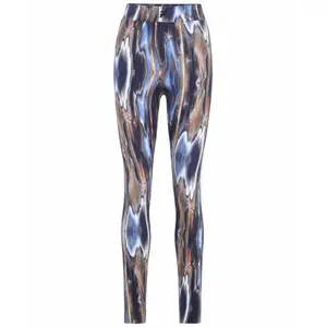 Leggings de cintura alta para mujer Fila Clamart Aop image-0