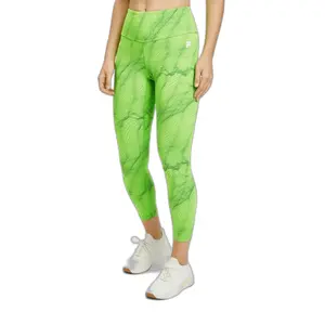 Legging 7/8 de cintura alta para mujer Fila Ribolla Aop image-2