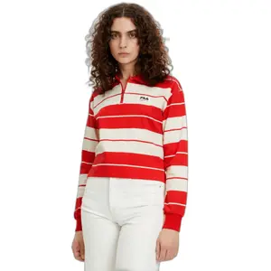 Polo crop de manga larga para mujer Fila Tacna image-2