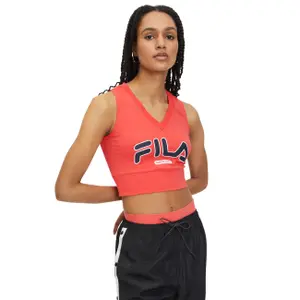 Crop-Col-V-Top Damen Fila Laixi image-1