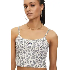 Crop-Top Damen Fila Luxor AOP Spaghetti image-1