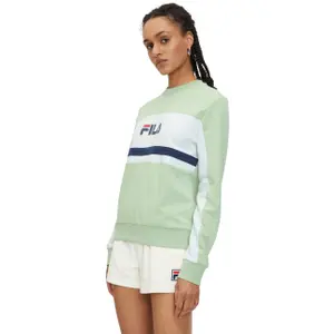 Sudadera de cuello redondo Fila Lishui Blocked image-1