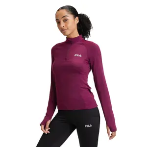 Sudadera de mujer con media cremallera Fila Rescaldina image-4