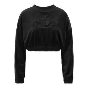 Sudadera corta de terciopelo mujer Fila Levala image-0