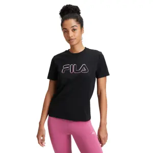 Damen T-Shirt Fila Lorca Graphic image-3