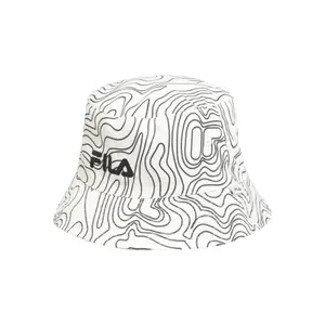 Children's reversible Fila Belton Back To School Map Aop bucket hat image-0