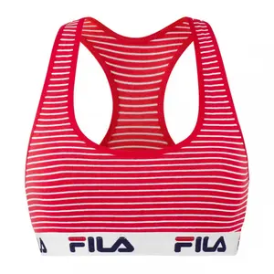 Brassiere coton rayures femme Fila image-0