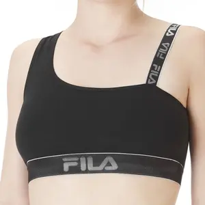 Brassière coton asymétrique femme Fila image-1