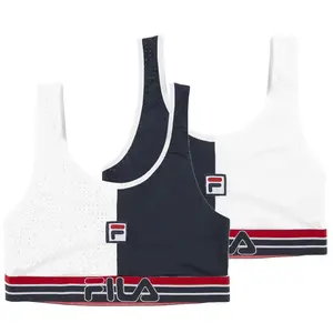 Conjunto de 2 soutiens bicolores para mulheres Fila image-1