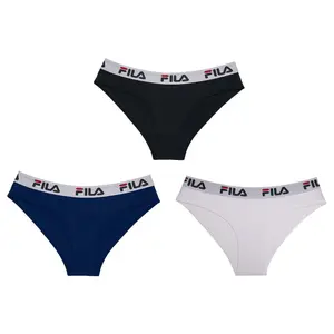 Slip coton femme Fila FU6043 (x3) image-0