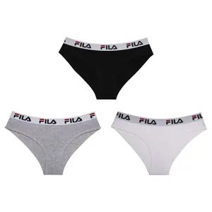 Slip coton femme Fila FU6043 (x3) image-1