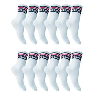 Lot of 12 pairs of tennis socks model 6933 woman Fila image-0