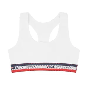 Sujetador de algodón liso para mujer Fila (x3) image-5