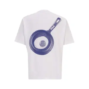 T-Shirt mit kastenförmigem Schnitt Fila Frying Pan Graphic image-3