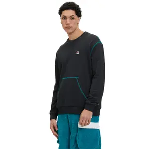 Sudadera de cuello redondo con bolsillo canguro Fila image-1