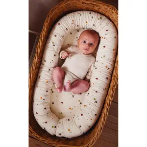 Organic cotton baby bed Filibabba Chestnuts image-5