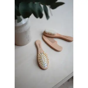 Baby hairbrush and comb Filibabba image-1