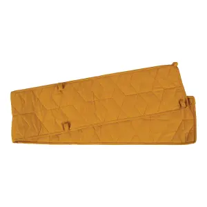 Organic cotton baby bumper pad Filibabba Soft quilt image-0