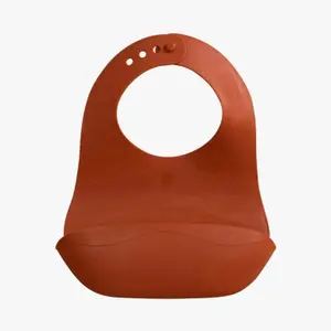 Foldable silicone baby bib Filibabba image-0