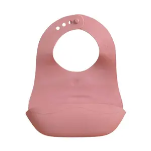 Foldable silicone baby bib Filibabba image-0