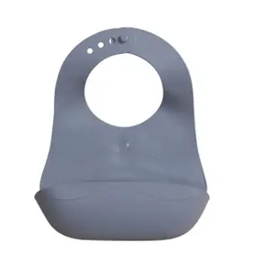Foldable silicone baby bib Filibabba image-0