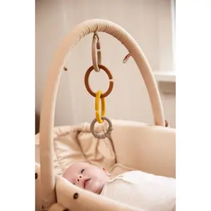 Early learning games activity arch for the portable nest Filibabba Frida image-1