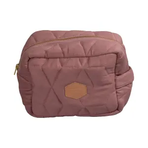 Organic cotton baby toiletry bag Filibabba Soft quilt image-0