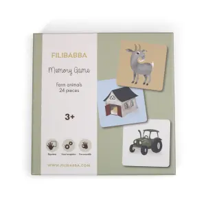Educational memory games Filibabba Farm animals image-1