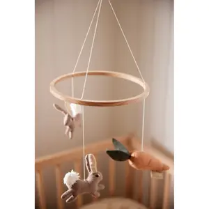 Moon and stars musical mobile Filibabba image-1