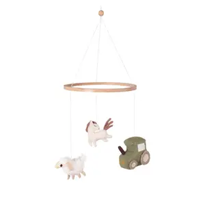 Moon and stars musical mobile Filibabba Magic Farm image-0