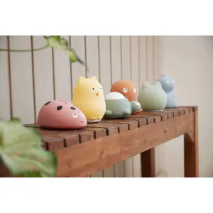 Multi-colored flexible nightlight Filibabba Bird bluetooth speaker image-1