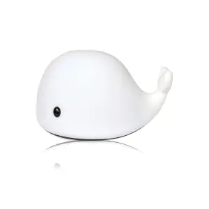 Flexibles Led-Nachtlicht mit mehreren Farben Filibabba Whale Christian