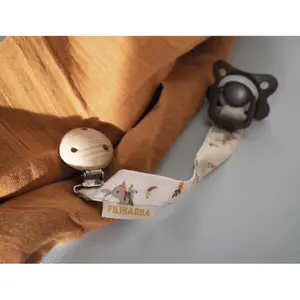 Baby pacifier clip Filibabba image-1