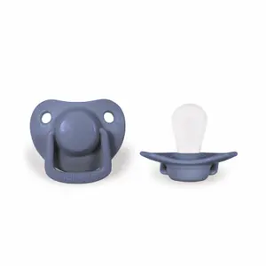 Set of 2 anatomic silicone baby teats Filibabba image-0