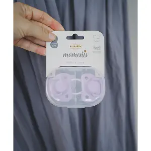 Set of 2 anatomic silicone baby teats Filibabba image-2