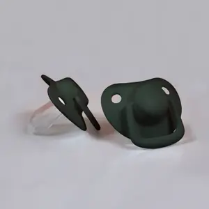 Set of 2 anatomic silicone baby teats Filibabba image-1