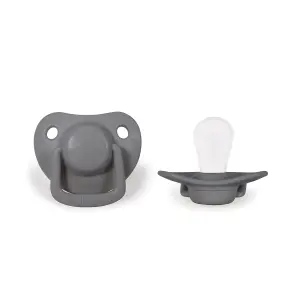 Set of 2 anatomic silicone baby teats Filibabba image-0