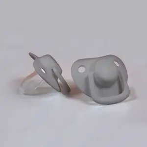 Set of 2 anatomic silicone baby teats Filibabba image-3