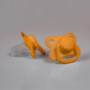 Set of 2 anatomic silicone baby teats Filibabba image-2