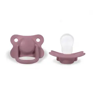 Set of 2 anatomic silicone baby teats Filibabba image-0
