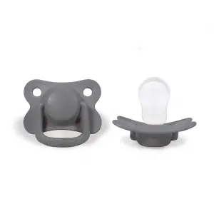 Set of 2 anatomic silicone baby teats Filibabba image-1