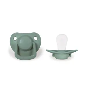 Set of 2 anatomic silicone baby teats Filibabba image-0