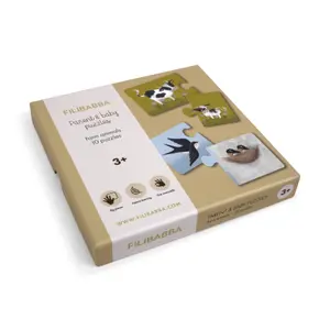 30-piece Nordic animal puzzle Filibabba Farm animals image-0
