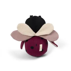 Rocking plush toy Filibabba Lullu the ladybug rolling teddy image-1