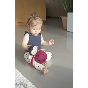Rocking plush toy Filibabba Lullu the ladybug rolling teddy image-4