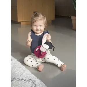 Rocking plush toy Filibabba Lullu the ladybug rolling teddy image-6