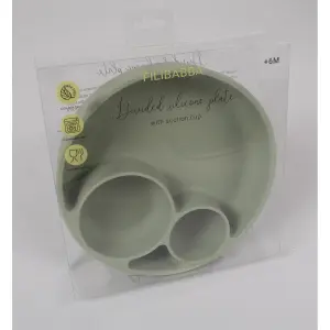 Baby silicone divided plate Filibabba image-3
